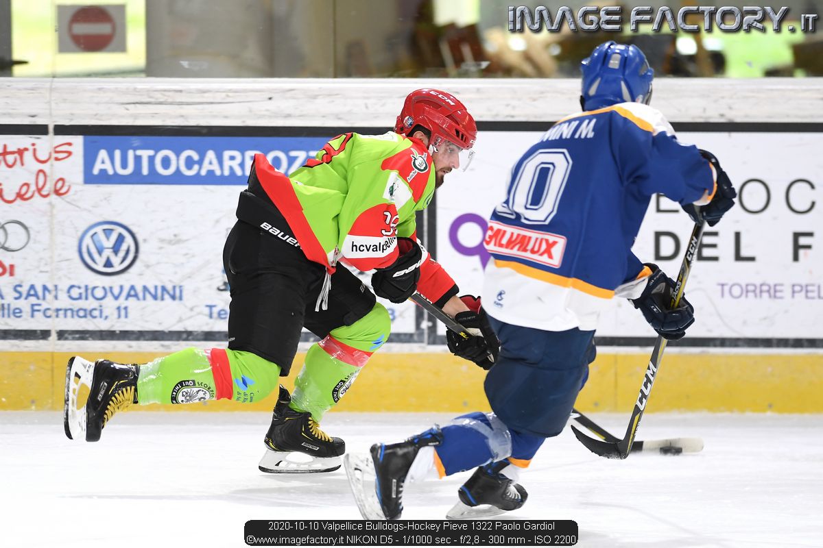 2020-10-10 Valpellice Bulldogs-Hockey Pieve 1322 Paolo Gardiol